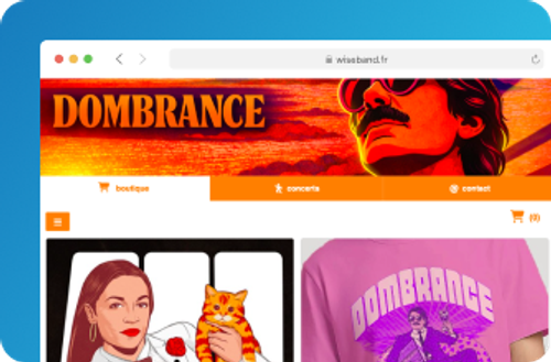 Pagina band.fm dombrance